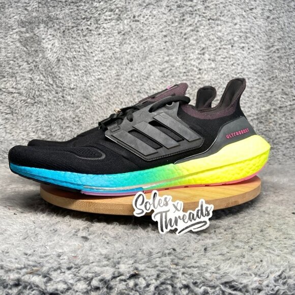 Adidas UltraBoost 22 Black Multi-Gradient Size 12 Men Running GV8829 NBY main image 6